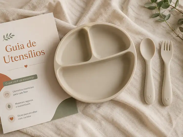 Guia de utensílios para introdução alimentar